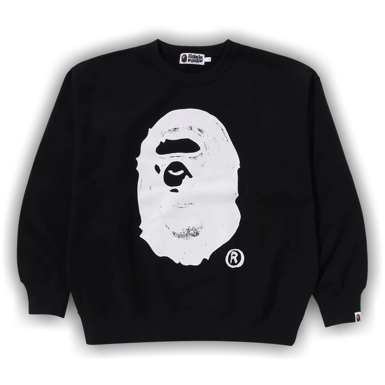 高質 Ape Vibes Joshua x BAPE Buy Head 113 1J73 - 'Black' Crewneck トップス