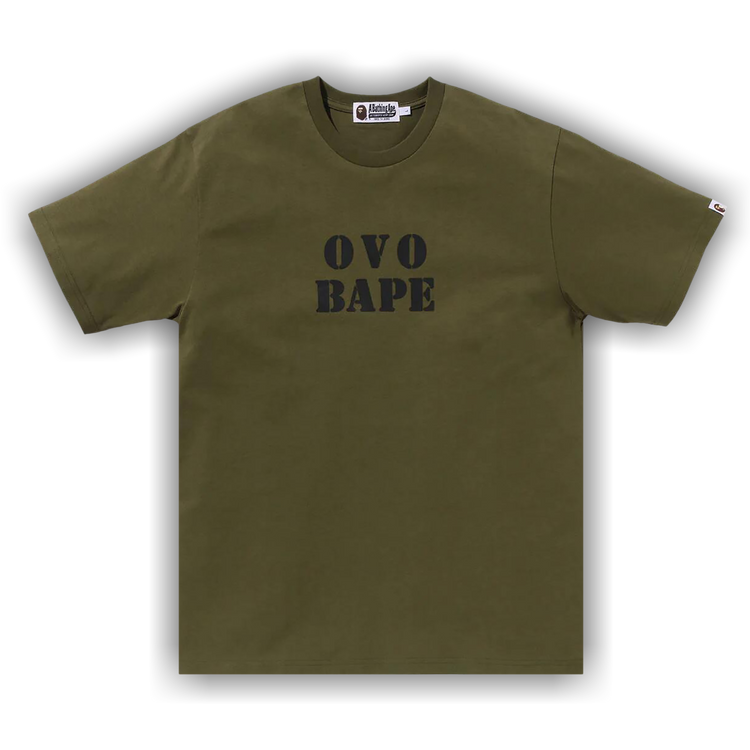 BAPE Bitmap Logo Tee オリーブ BITMAP COLLEGE TEE MENS – us.bape.com