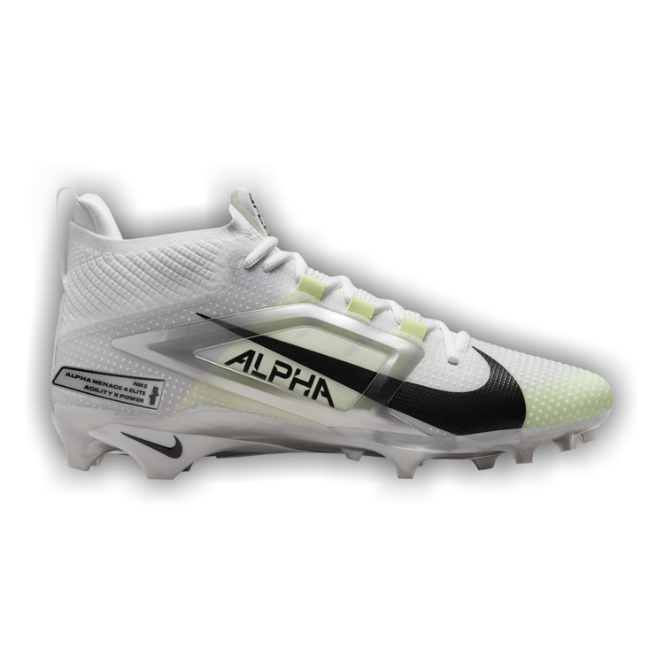 Buy Nike Alpha Menace 4 Elite 'White Black' - FD7036 100 | GOAT