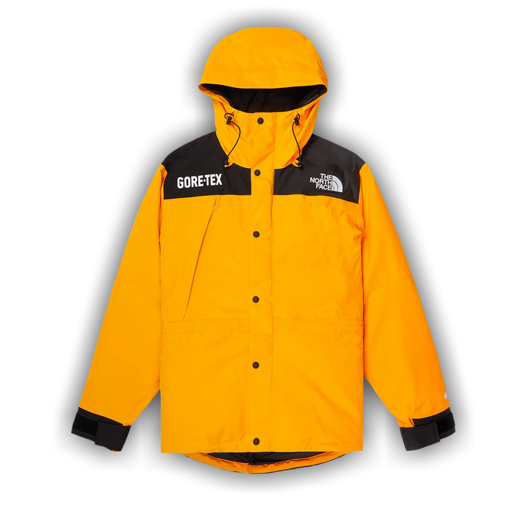 The north face gore tex jacket yellow cheap