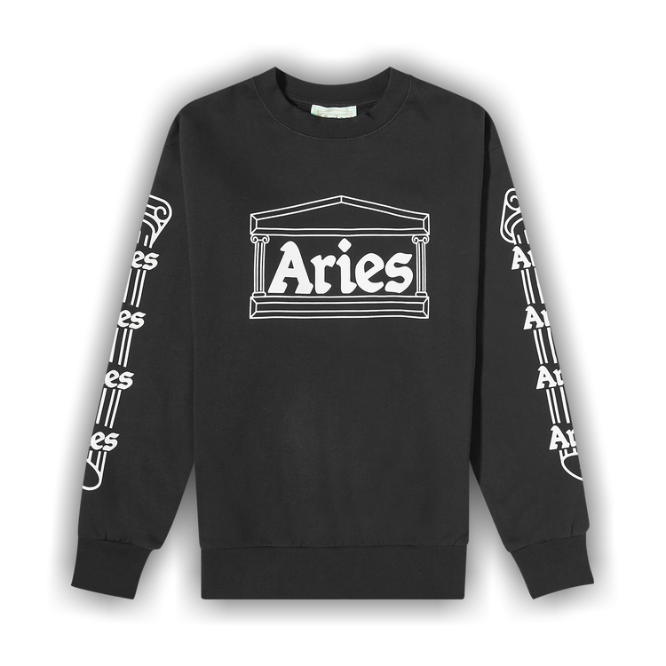 ★ARIES★ Column hood black COAR20010BLK COAR20010BLKSS23 Column Hoodie Black – Aries