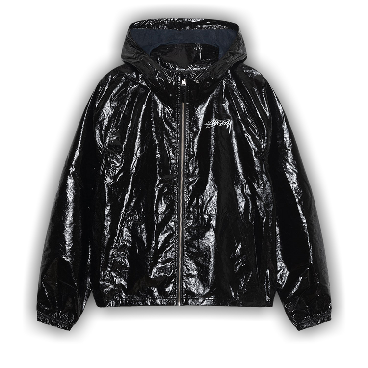 Buy Stussy Beach Shell Coated Ripstop 'Black' - 115765 BLAC