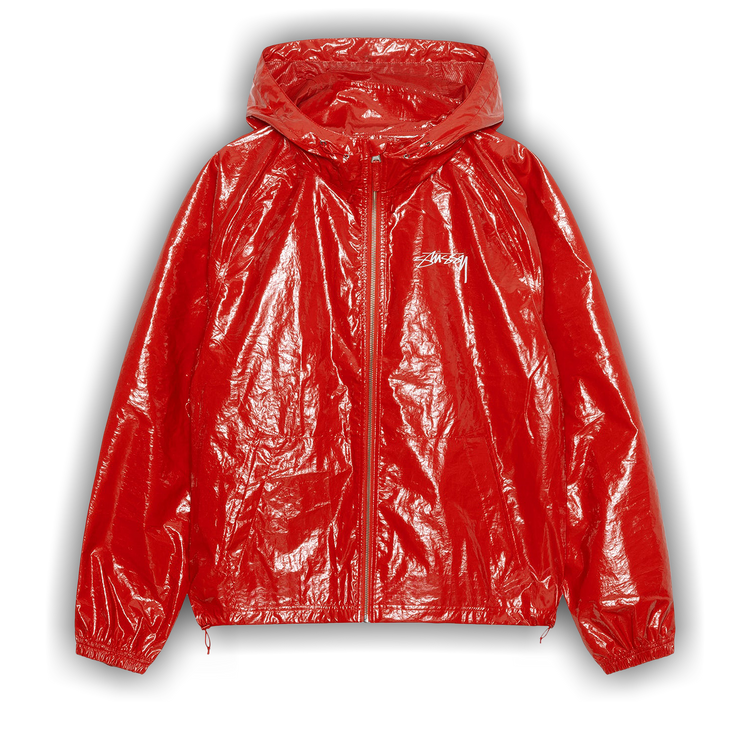 Buy Stussy Beach Shell Coated Ripstop 'Red' - 115745 RED | GOAT