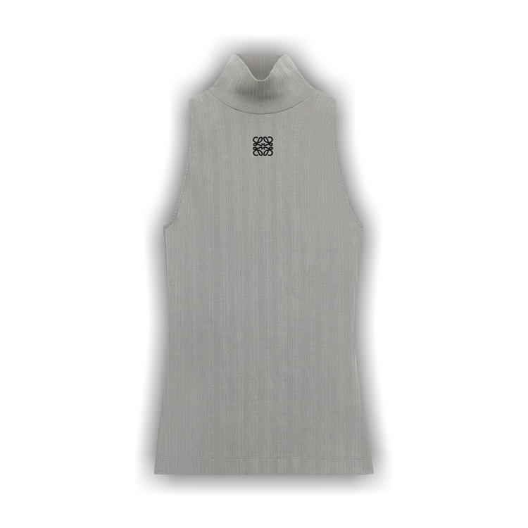 [ロエベ]HIGH NECK TOP S359Y23X81 High Neck Top Sparkling Grey | The Webster