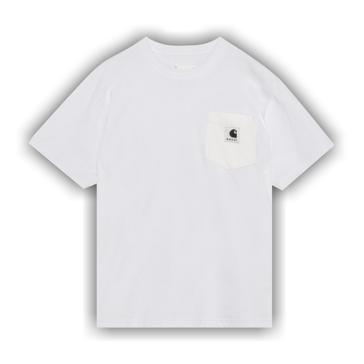 Buy Sacai x Carhartt WIP T-Shirt 'White' - 24 0725S 101 | GOAT