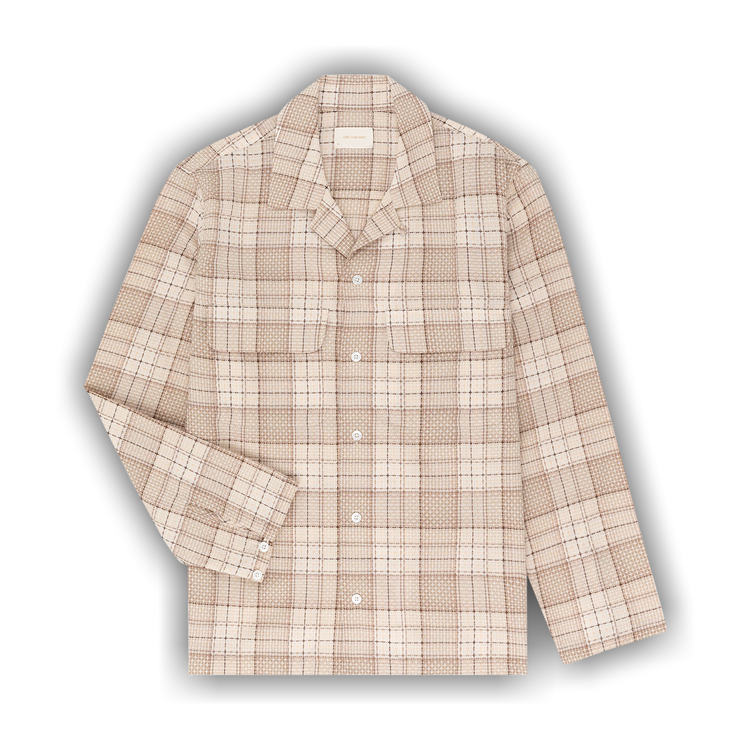 Buy Aimé Leon Dore Lightweight Patterned Leisure Shirt 'Grey