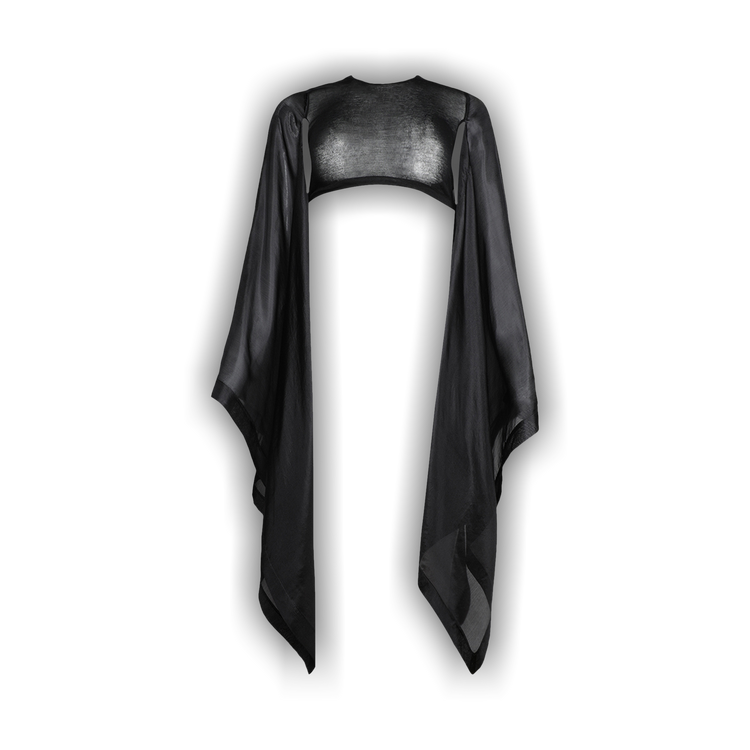 Buy Rick Owens Lido Flag Crop Top 'Black' - RP01D2232 UCSH