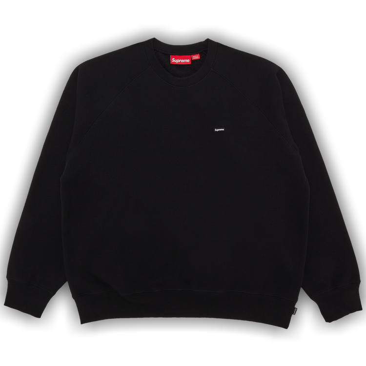 Buy Supreme Small Box Raglan Crewneck 'Black' - SS24SW11 BLACK