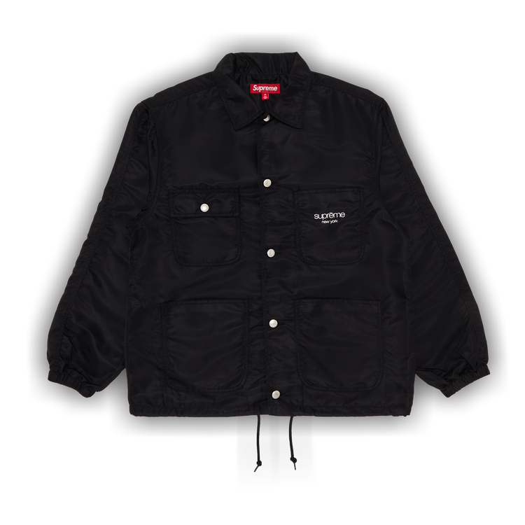 Buy Supreme Nylon Chore Coat 'Black' - SS24J76 BLACK | GOAT