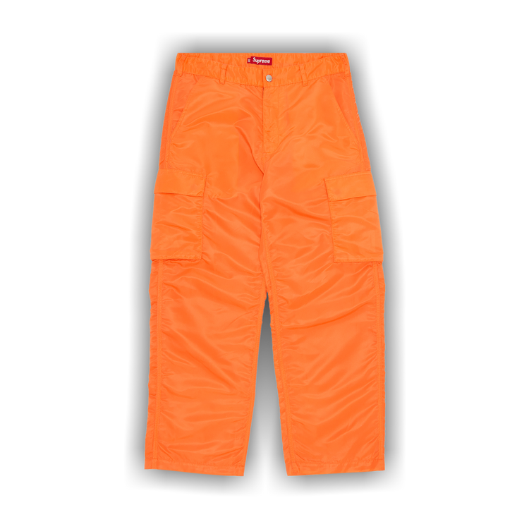 Supreme orange cargo pants outlet
