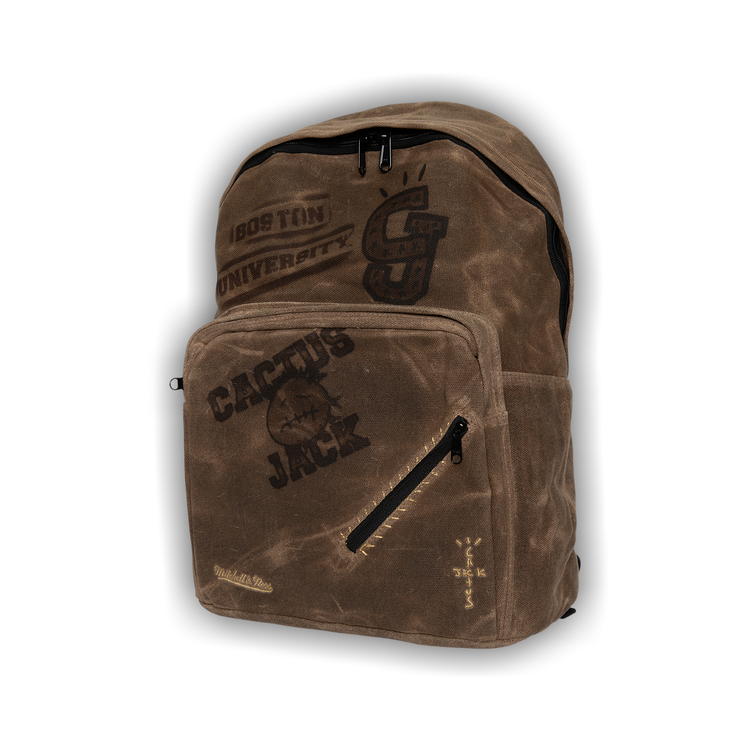 Travis Scott Cactus Jack Backpack With Patch Set Brown