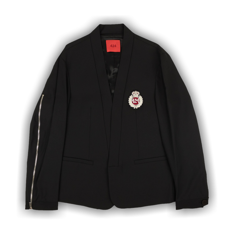 その他 jmk92160710424 Technical jersey half zip jacket in black | GUCCI® US