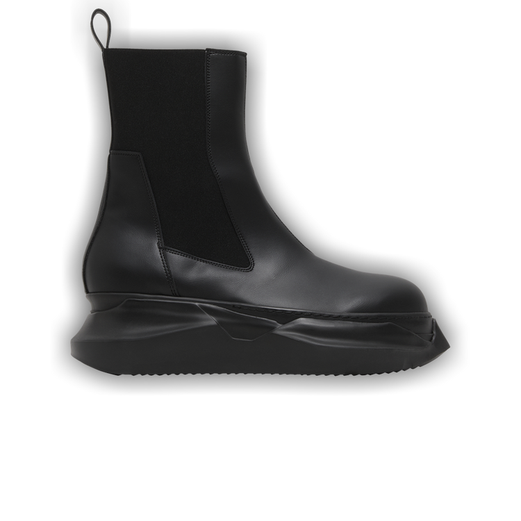 Buy Rick Owens DRKSHDW Strobe Fabrics Beatle Abstract Boots 'Black 