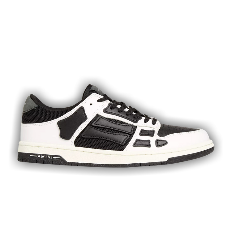 スニーカー AMIRI SS25 'Skel Top Low' sneakers (AWFOSR1082 WHITEBLACK) SKEL TOP LOW - BLACK/WHITE | AMIRI