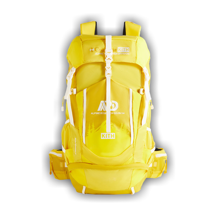 Buy Kith For Columbia 37L Backpack 'Bright Yellow' - 2104241 706 | GOAT