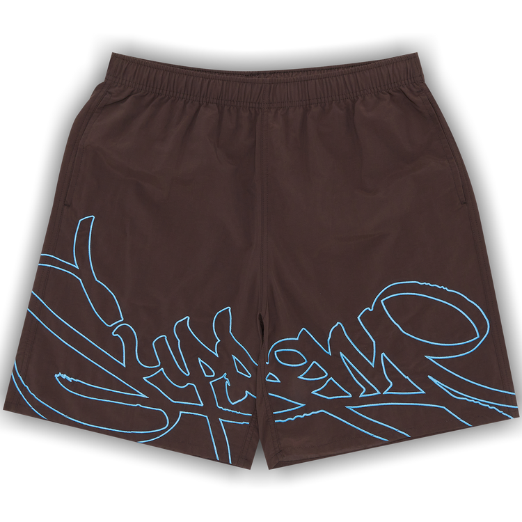 Buy Supreme Tag Water Short 'Brown' - SS24SH32 BROWN | GOAT