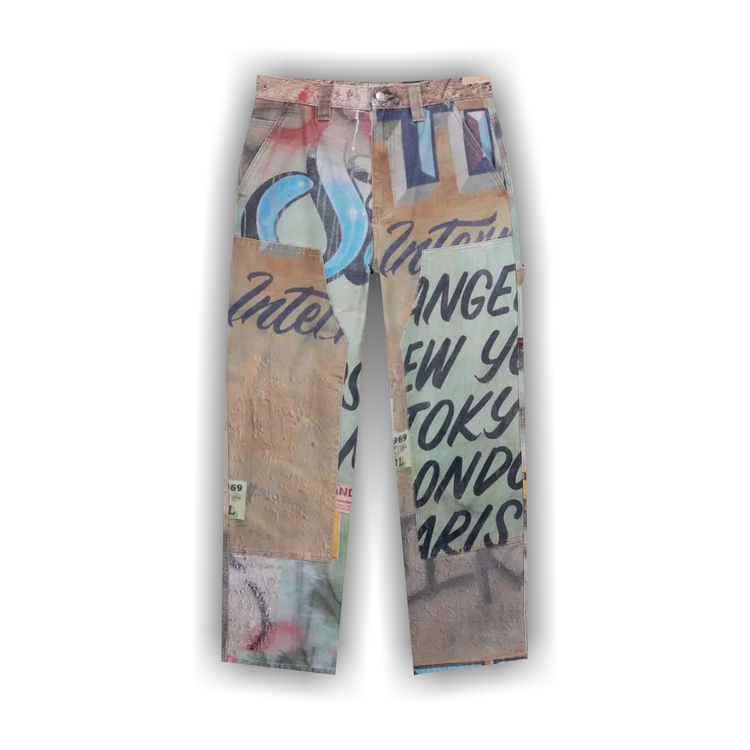 Buy Stussy Alfonso Canvas Work Pant 'Multicolor' - 116630