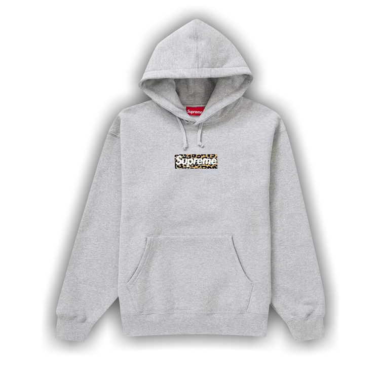 Buy Supreme Shanghai Box Logo Hooded Sweatshirt 'Ash Grey 