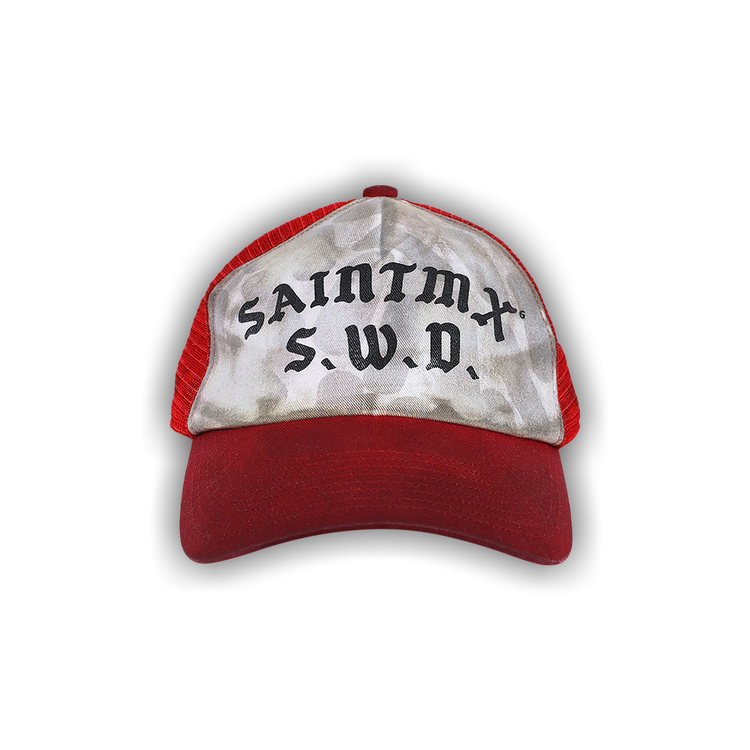 Buy Saint Michael Cap 'Red/White' - SM YS8 0000 C18 | GOAT
