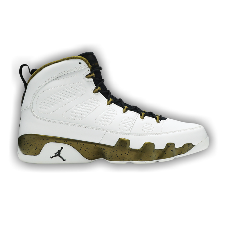 Green and white jordan 9 clearance