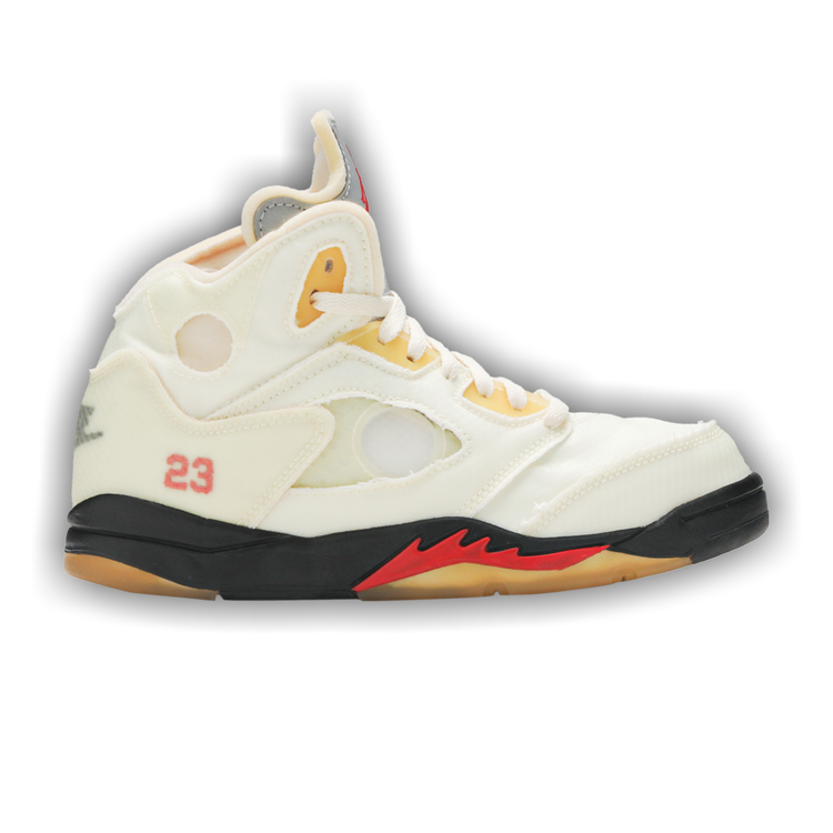 Buy Off-White x Air Jordan 5 Retro SP PS 'Sail' - CV4827 100 | GOAT