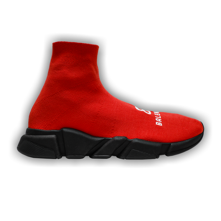 Buy Balenciaga Recycled Speed Sneaker Red Black 617238 W2A51 6010 GOAT