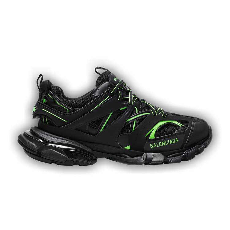 Black and lime green balenciaga clearance