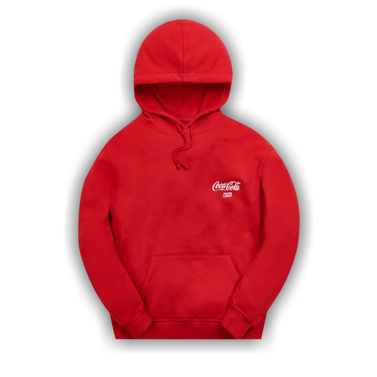 Red kith hoodie top