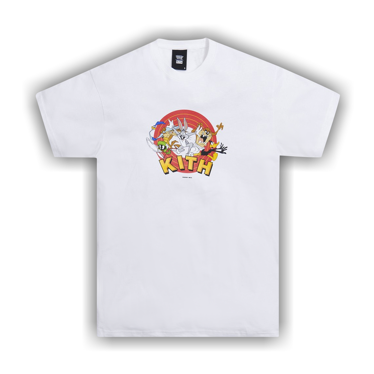 Buy Kith x Looney Tunes That's All Folks Tee 'White