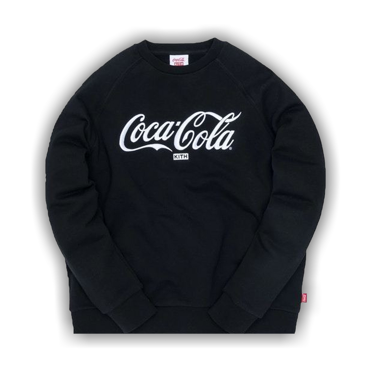 Buy Kith x Coca-Cola Crewneck 'Black' - KH2341 100 | GOAT