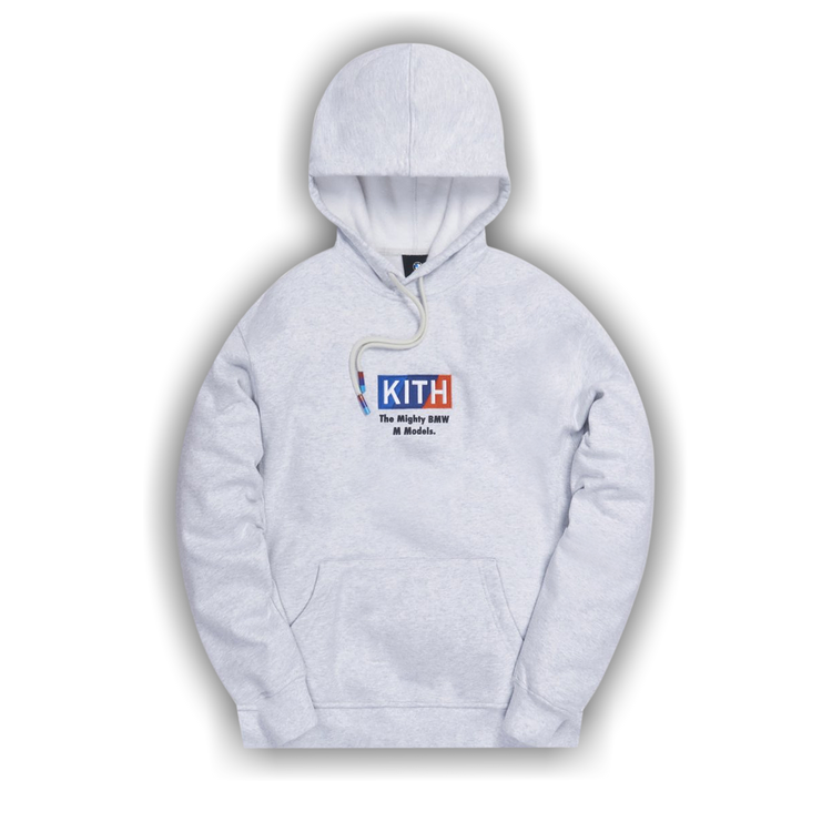 Buy Kith For BMW M Sport Logo Hoodie 'Heather Grey' - KH2588 103