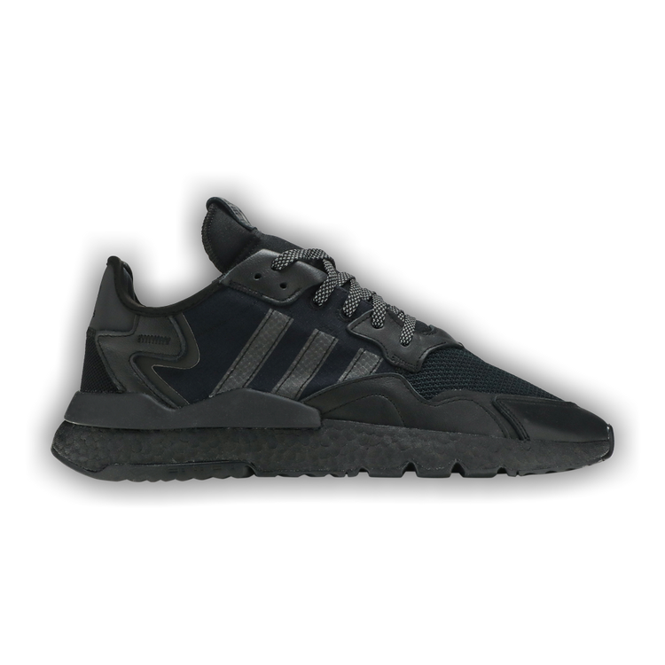adidas night jogger triple black