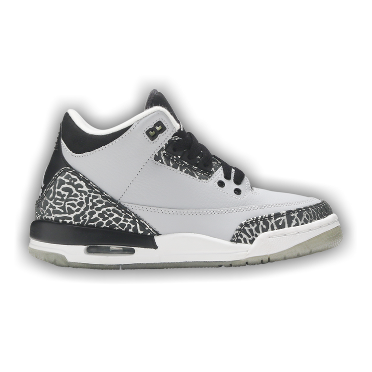 Buy Air Jordan 3 Retro BG Wolf Grey 398614 004 GOAT