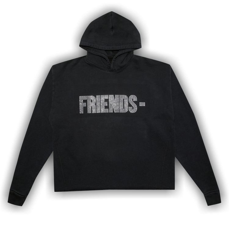 Buy Vlone x Swavorski Friends Hoodie 'Black' - 1020 1FW190106XSFH BLAC |  GOAT
