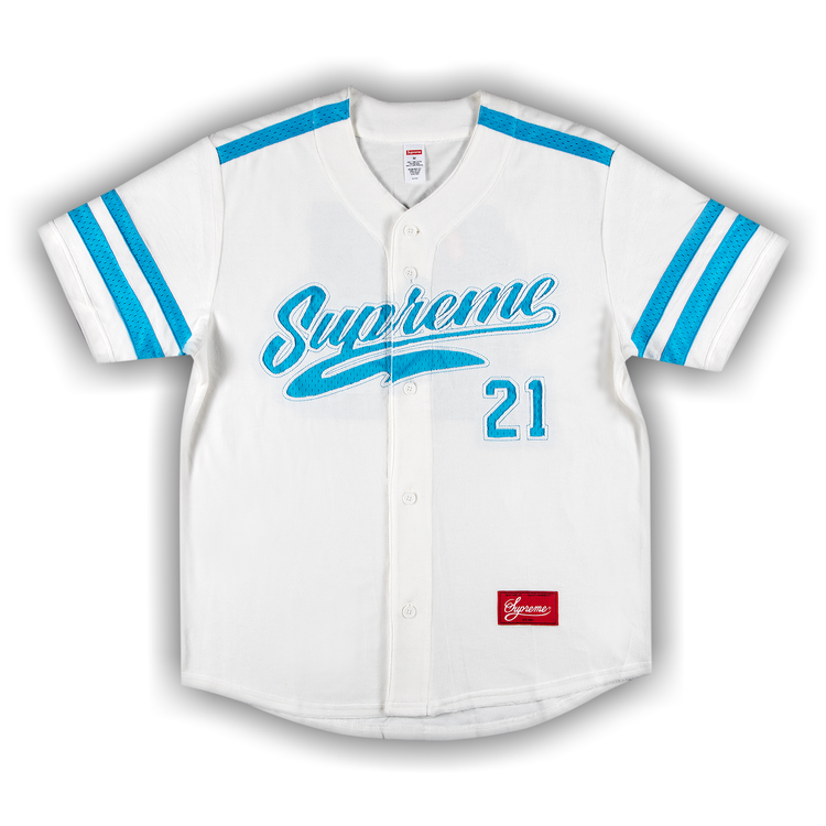 トップス Supreme Velour Baseball Jersey White Buy Supreme Velour Baseball Jersey 'White' - FW20KN28 WHITE