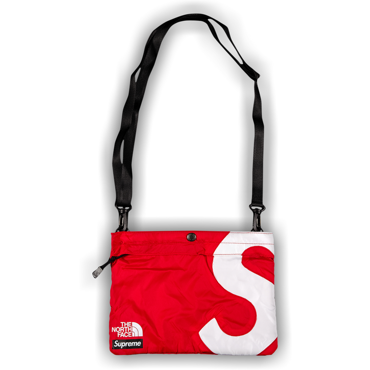 Supreme x The North Face S Logo Shoulder Bag 'Red'
