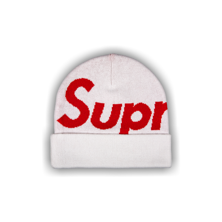 Buy Supreme Big Logo Beanie 'White' - FW20BN9 WHITE | GOAT