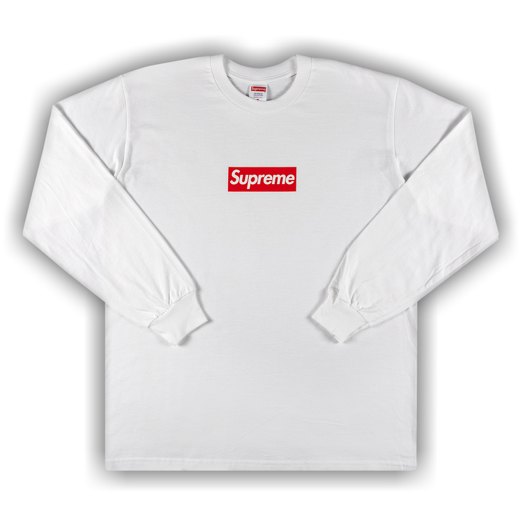 Buy Supreme Box Logo Long-Sleeve Tee 'White' - FW20T15 WHITE | GOAT