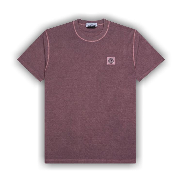 Buy Stone Island Fissato Dye Short-Sleeve T-Shirt 'Faded