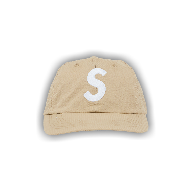 Buy Supreme Seersucker S Logo 6-Panel 'Tan' - SS24H4 TAN | GOAT
