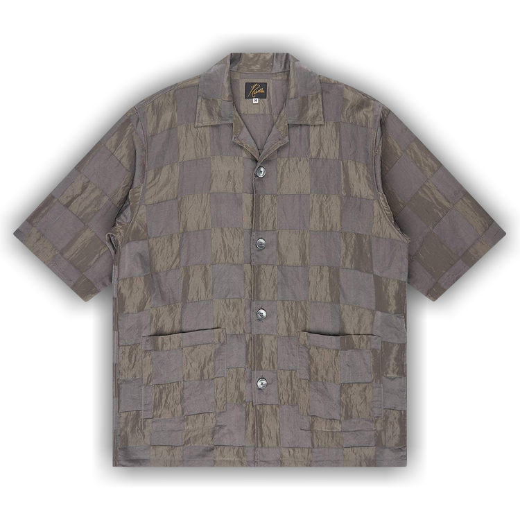 Buy Needles Cabana Shirt 'Grey' - OT096 GREY | GOAT