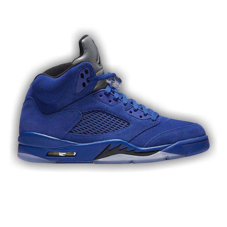 Buy Air Jordan 5 Retro Blue Suede Sample FA17 MNJDLS 174 741182 SZ GOAT