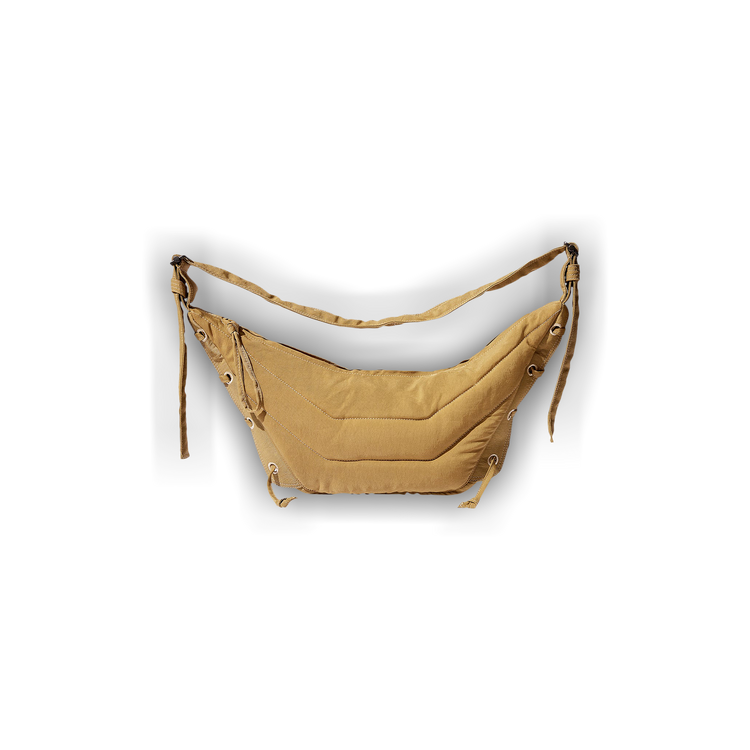 Buy Lemaire Small Soft Game Bag 'Ochre Mustard' - BG293