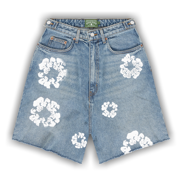 DENIM TEARS DIRTY WASH WREATH SHORTサイズXL - メルカリ
