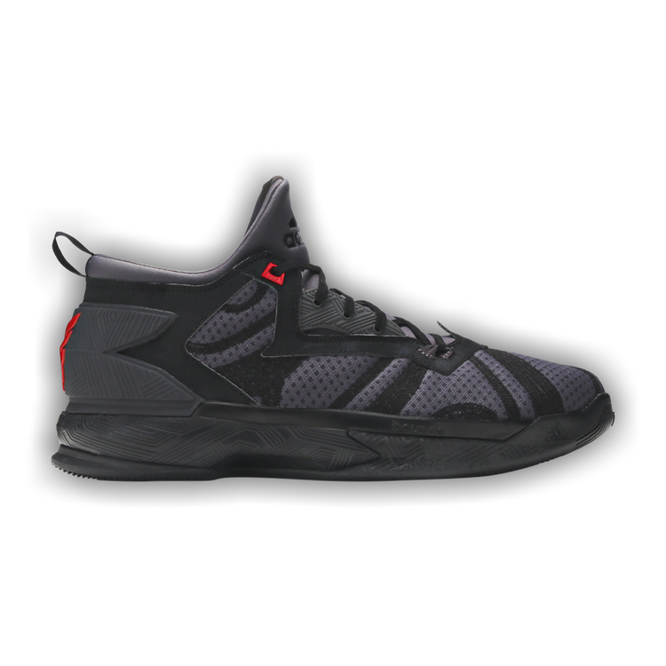 Buy Adidas D Lillard 2 'Core Black Vivid Red' - B42355 | GOAT
