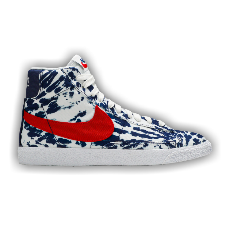 tie dye blazer mid