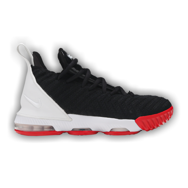 Lebron 16 black red white top