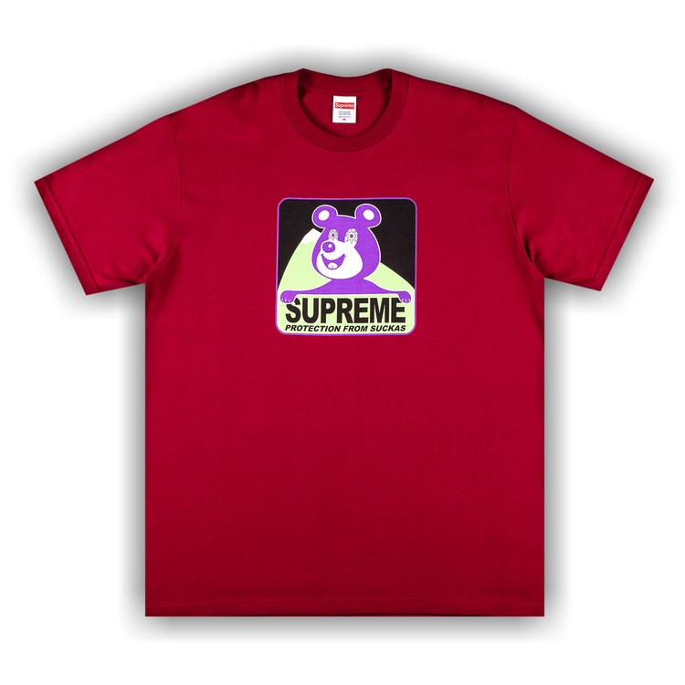 Buy Supreme Bear Tee 'Cardinal' - FW20T13 CARDINAL | GOAT CA