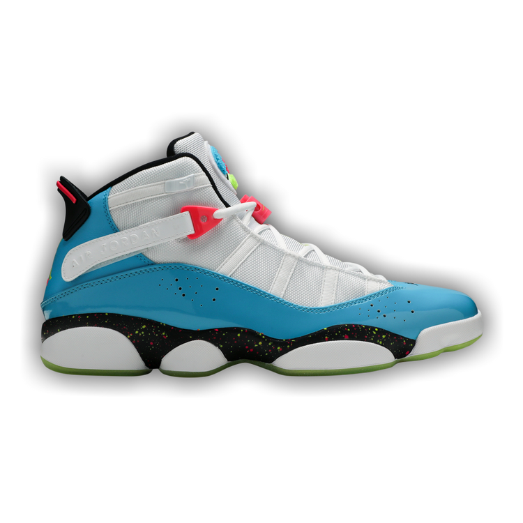 Jordan 6 rings white light blue fury cyber discount