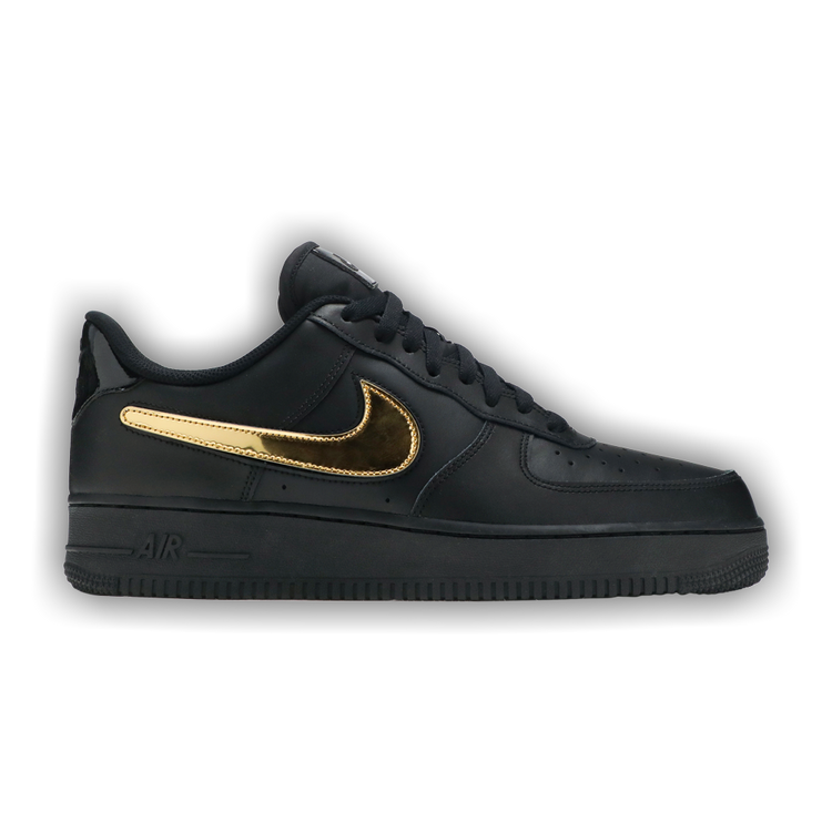 Buy Air Force 1 Low 07 LV8 Removable Swoosh Black Gold CT2252 001 GOAT CA